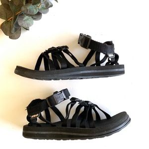 Teva Multi Strap Black Waterproof Sandal